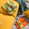 Anti-slip cartoon children's cooling slippers for indoor bathroom bathing at home Item Picture
